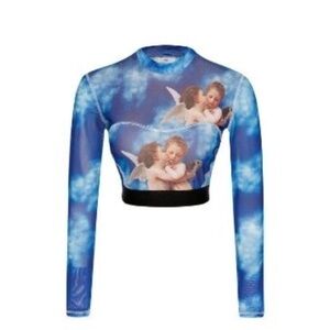NWOT ADIKA Angels Crop Top
